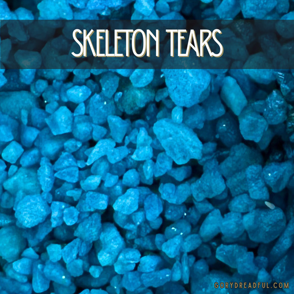 Skeleton Tears Sizzling Room Salt Crystal Potpourri: Pumpkin Pear Bourbon - Mini - Picture 4 of 7
